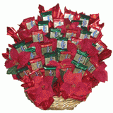 Ghirardelli® Poinsettia Candy Bouquet