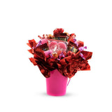 Romantic In Red Gourmet Chocolate Candy Bouquet